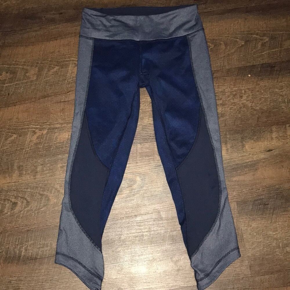 Lululemon Wunder Under Crop*Sashiko